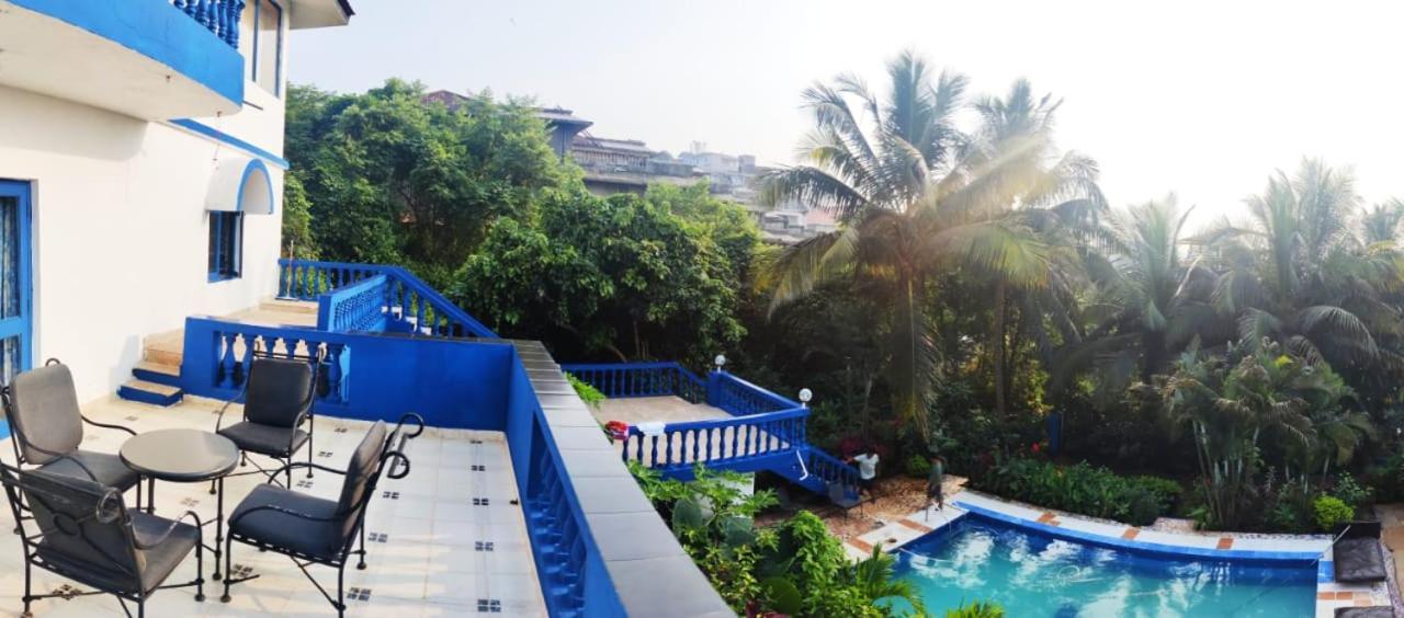Amazing Hilltop 4 Bhk Villa With Private Pool Near Candolim Kültér fotó